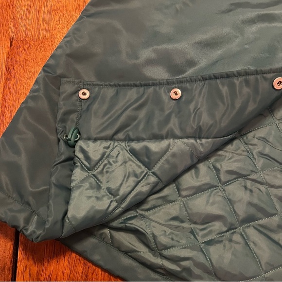 NWT Princess Polly Netherlee Bomber Jacket Green US 2 Relaxed Fit Windbreaker - Picture 11 of 15